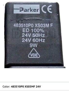 Solenoid Valve Coil483510P0 XS03MF AC24V 50HZ 9W